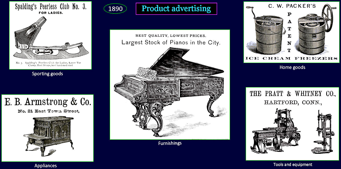 Product Advertising, 1890
